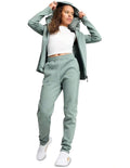 Puma Evostripe Sweatpants 77% Cotton 23% Recycled Polyester with Reflective Drycell Logo and Zip Pockets