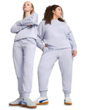 Puma Ess No. 1 Logo Sweatpants in black with rib waistband and comfortable fit