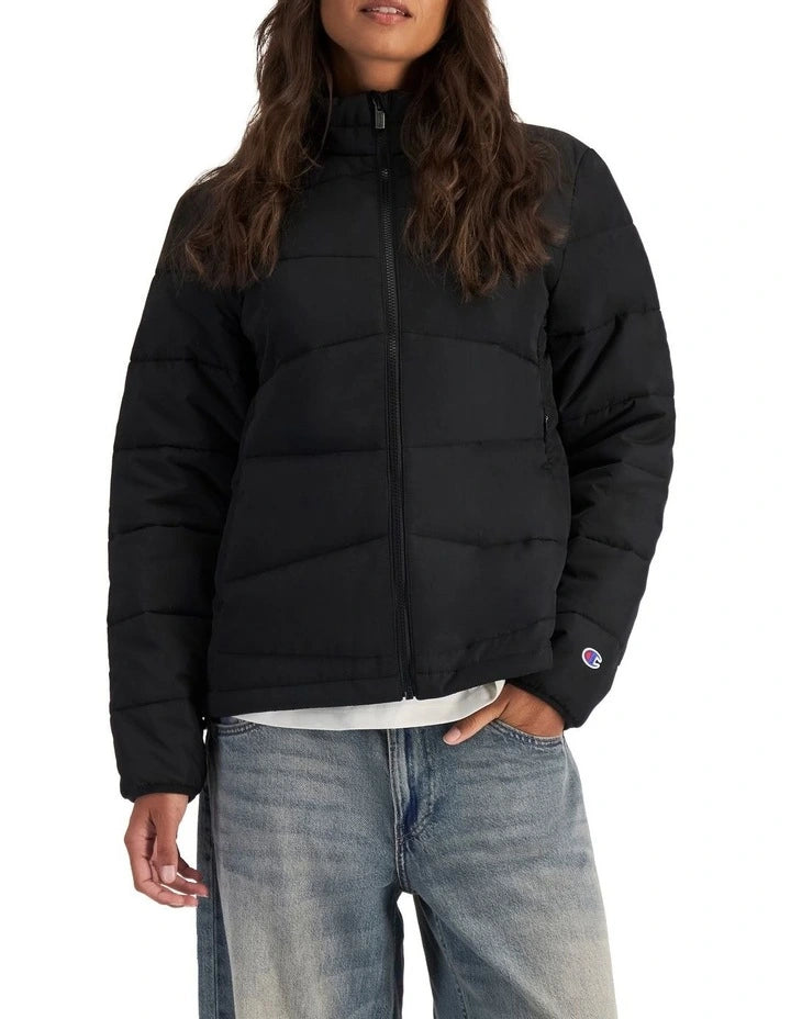 Warm quilted Champion Rochester Lightweight Puffer Jacket with zipper
