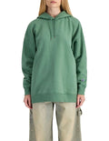 Oak green Champion tonal script logo hoodie