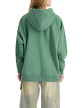 Oak green Champion tonal script logo hoodie
