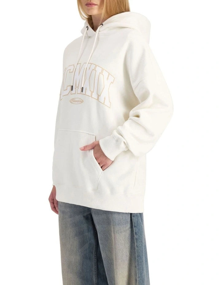 Comfortable Champion Graphic cotton hoodie sweatshirt