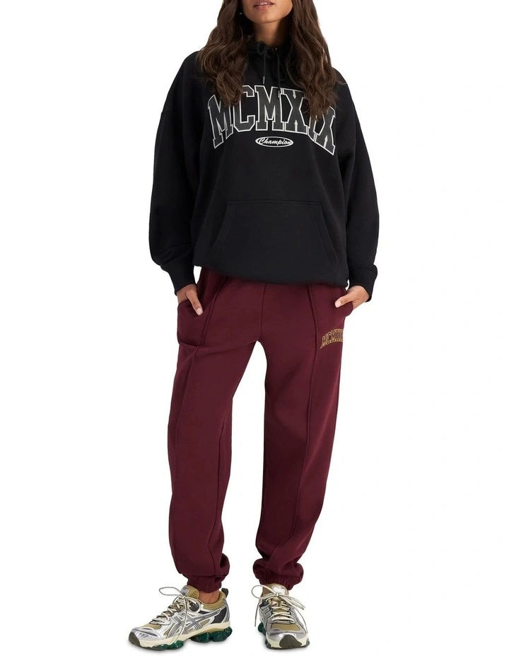 Comfortable Champion Rochester MCMXIX cotton hoodie
