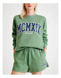 Black Champion MCMXIX logo shorts