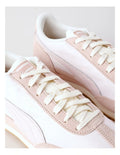 Puma Easy Rider Nylon Cool Women’s Shoes with low heel, vintage retro running sneaker in textile and leather design
