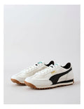Puma Easy Rider Nylon Cool Women’s Shoes with low heel, vintage retro running sneaker in textile and leather design