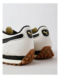 Puma Easy Rider Nylon Cool Women’s Shoes with low heel, vintage retro running sneaker in textile and leather design