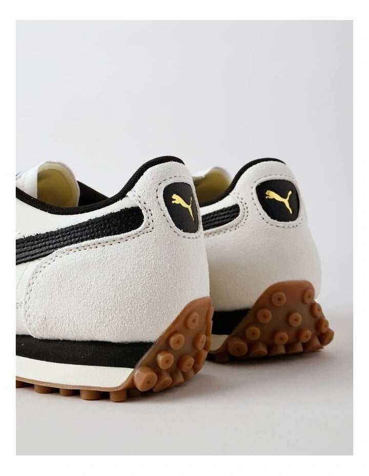 Puma Easy Rider Nylon Cool Women’s Shoes with low heel, vintage retro running sneaker in textile and leather design