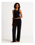 Chloe & Lola Loungewear Pintuck Scuba Pant in soft fabric, with relaxed fit and pintuck detail.