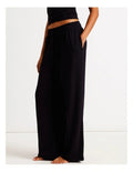 Chloe & Lola Loungewear Pintuck Scuba Pant in soft fabric, with relaxed fit and pintuck detail.