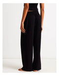 Chloe & Lola Loungewear Pintuck Scuba Pant in soft fabric, with relaxed fit and pintuck detail.