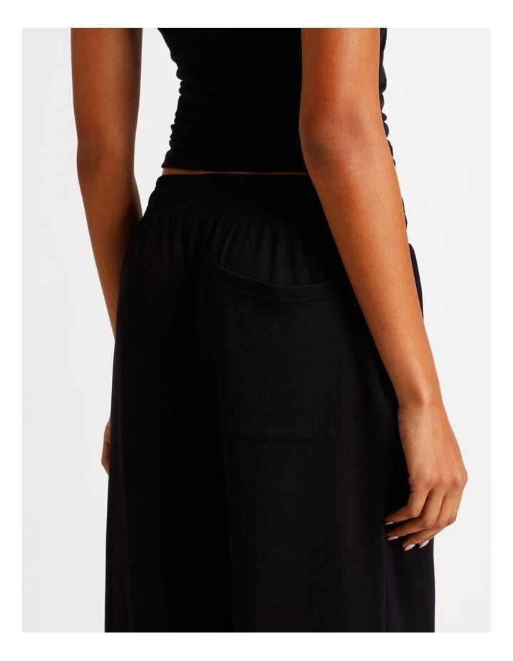 Chloe & Lola Loungewear Pintuck Scuba Pant in soft fabric, with relaxed fit and pintuck detail.