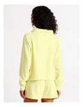 Chloe & Lola crew neck loungewear top in quality modal-polyester blend.
