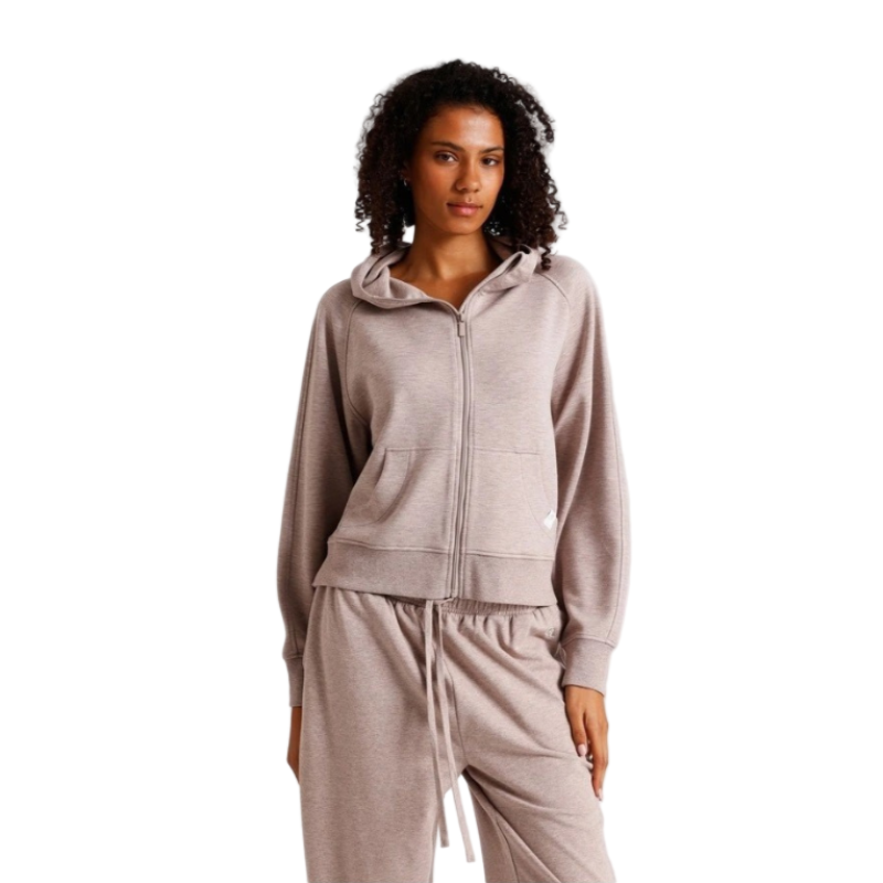 Chloe & Lola women’s cotton zip hoodie loungewear, soft and stylish – exclusive to Myer