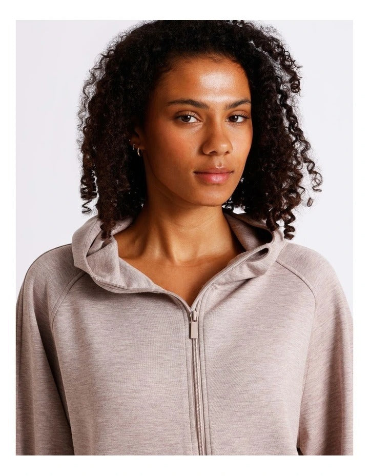 Chloe & Lola women’s cotton zip hoodie loungewear, soft and stylish – exclusive to Myer