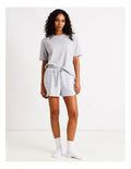 Chloe & Lola Boyfriend Lounge T-Shirt in 100% Modal fabric, featuring a relaxed fit and round neck. 