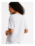 Chloe & Lola Boyfriend Lounge T-Shirt in 100% Modal fabric, featuring a relaxed fit and round neck. 