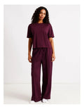 Chloe & Lola Boyfriend Lounge T-Shirt, oversized relaxed fit, 100% modal, round neck, exclusive to Myer