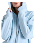 Athletic style Champion quarter zip sweater in blue