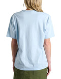 Champion script logo cotton t-shirt in blue