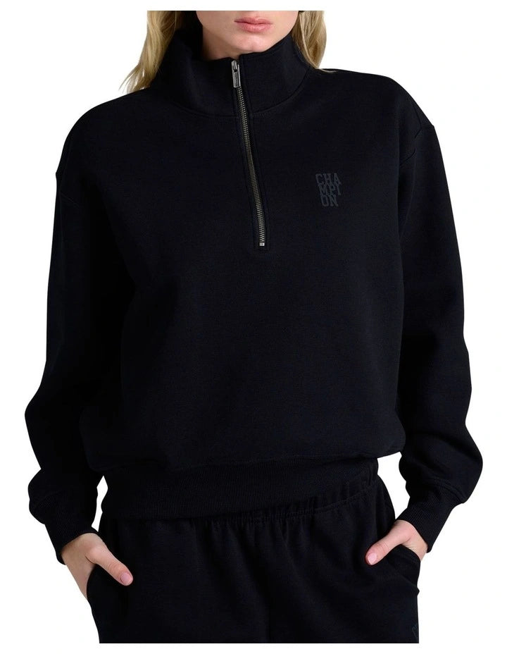 Men’s Champion quarter zip Rochester sweater