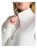 PUMA Rochester Base Quarter Zip Sweater Cotton Polyester Elastane Funnel Neck Relaxed Fit