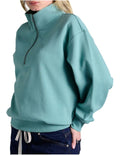 Blue Champion quarter zip sweater casual wear