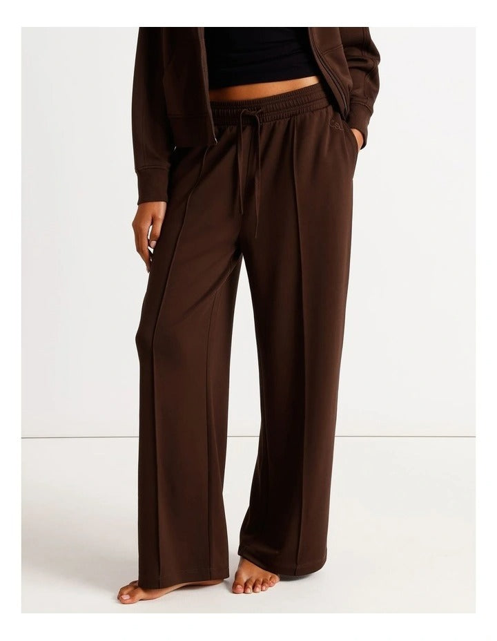Chloe & Lola women’s loungewear pintuck scuba pants with relaxed fit – exclusive to Myer