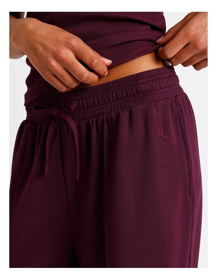 Chloe & Lola women’s relaxed fit pintuck scuba pants – luxe comfort with tailored details – exclusive to Myer