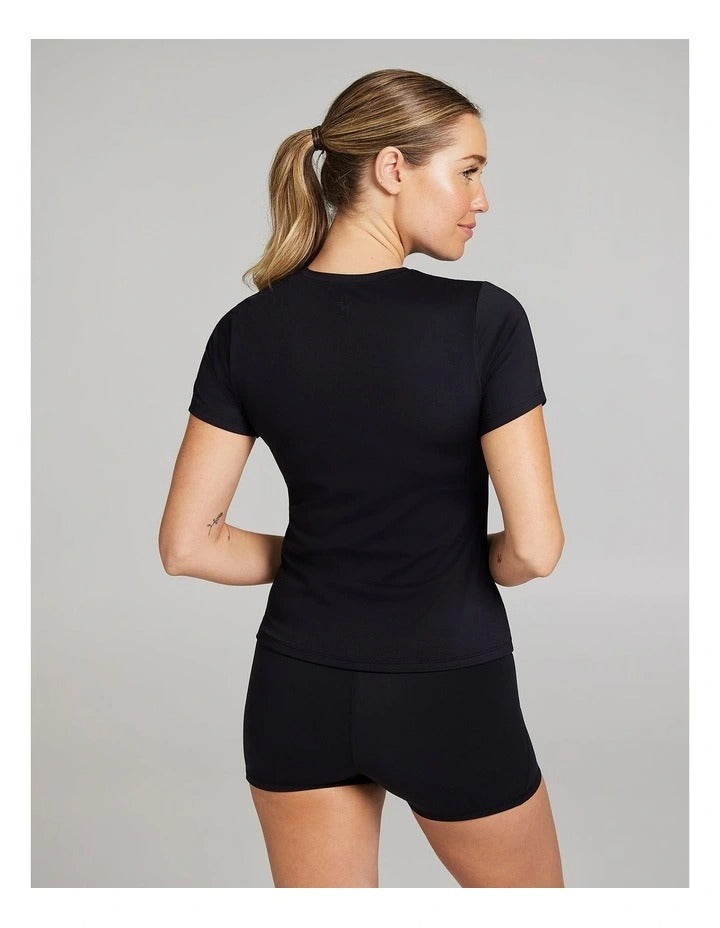 Rockwear Women's Base Layer Travel Tee in Black