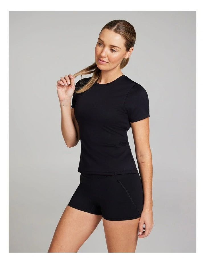 Rockwear Women's Base Layer Travel Tee in Black