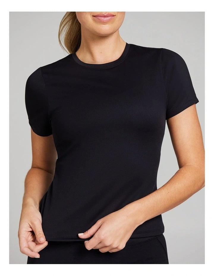 Rockwear Women's Base Layer Travel Tee in Black