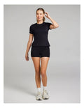 Rockwear Women's Base Layer Travel Tee in Black