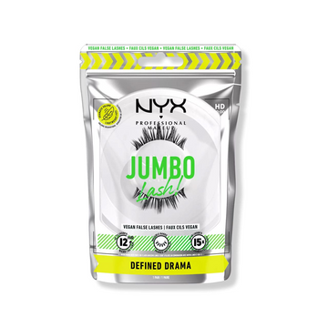 NYX Jumbo Lash Vegan False Lashes Reusable with Case Defined Drama