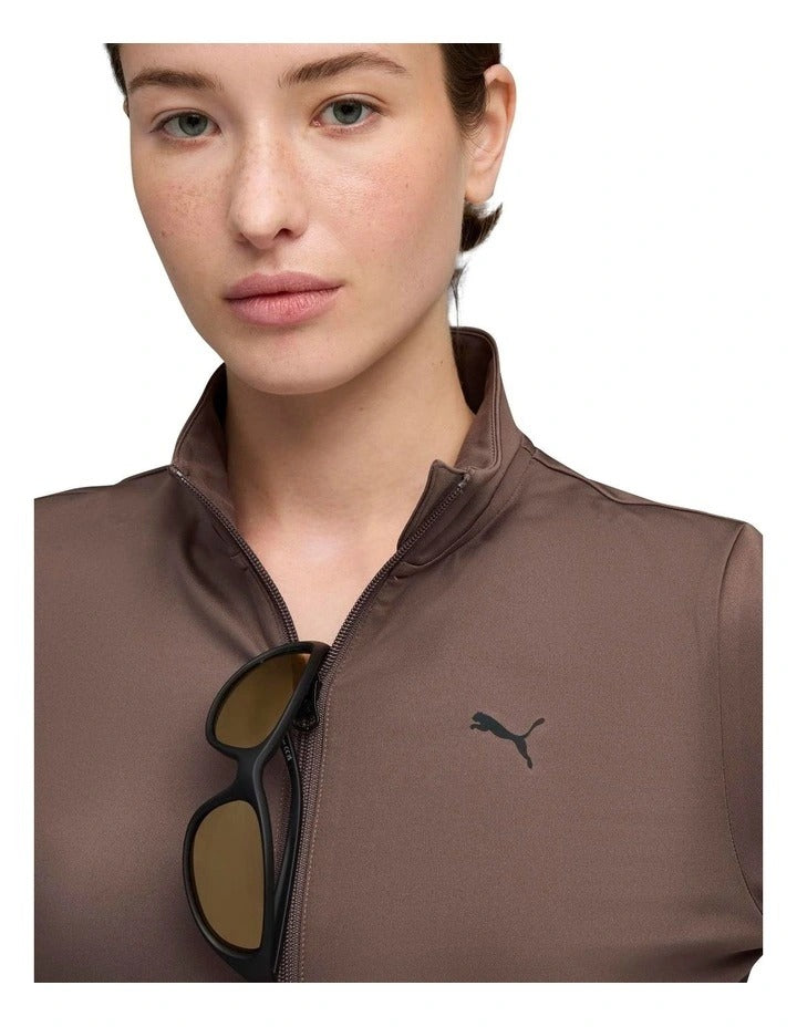 Puma Strong W Full Zip Training Jacket in recycled polyester with dryCELL technology
