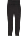Puma Cloudspun High Waist Full Length Tight in recycled polyester blend, soft stretch workout leggings with high-rise fit and side pocket