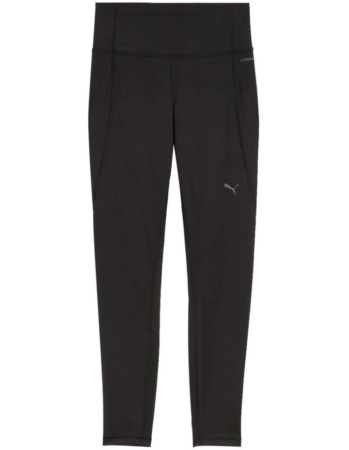Puma Cloudspun High Waist Full Length Tight in recycled polyester blend, soft stretch workout leggings with high-rise fit and side pocket