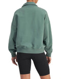Bonds Move Half Zip Pullover with zip opening, stand collar and kangaroo pockets