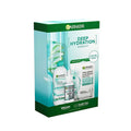 Garnier Deep Hydration Power Kit skincare set for intense moisture, nourished, and refreshed skin