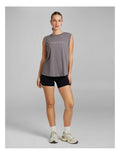 Rockwear Cotton Tank in Grey - Women's Full-Length Tank Top