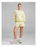 Rockwear Cosy Fleece Crew Sweater in Sunflower - Women’s Soft Fleece Sweater