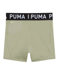 Puma Strong 3 Short Tight for women – high-rise fit recycled polyester training shorts with dryCELL technology and elastic waistband