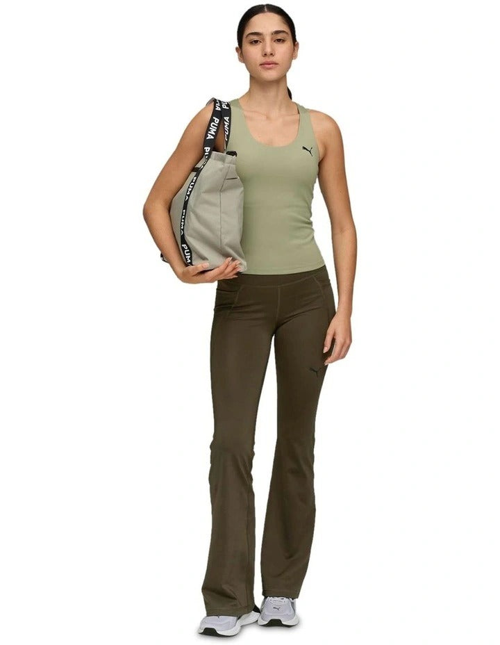 Puma W Tad Essential 2 In 1 Tank women’s training top with recycled polyester, breathable mesh inserts, and moisture-wicking fabric