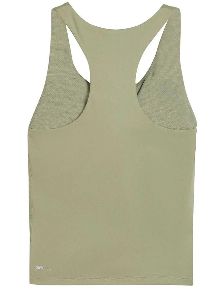 Puma W Tad Essential 2 In 1 Tank women’s training top with recycled polyester, breathable mesh inserts, and moisture-wicking fabric