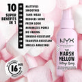 NYX Setting Spray Marshmallow Matte Finish 18ml for long-lasting makeup