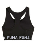 Puma 4Keeps Strong Bra for women with drycell technology, racerback straps, and branded elastic waistband
