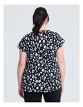 Taking Shape Cotton Active Graphic T-shirt in Print, featuring a fun animal print, round neckline, and rounded hem for a stylish and sporty look.