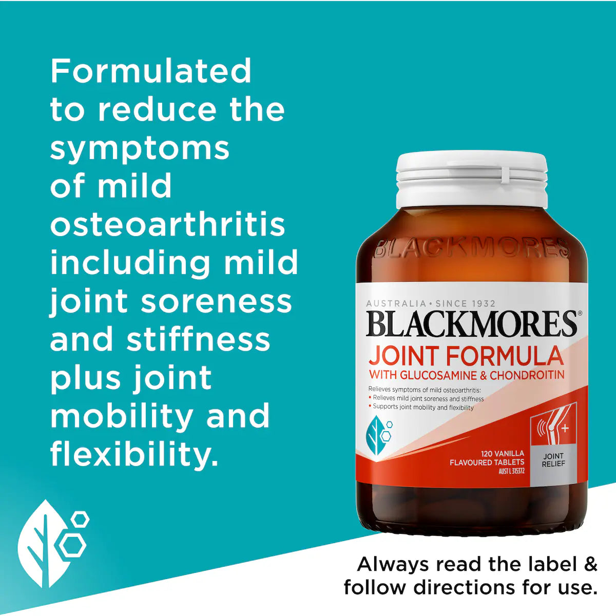 Blackmores Joint Formula Tablets 120 pack for joint health and mobility suppor