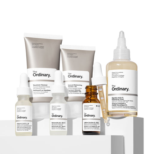 Travel size The Ordinary Mini Discovery skincare set
