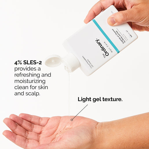 The Ordinary Sulphate 4% Cleanser for Body and Hair 240mL, nourishing formula for clean and healthy hair and skin.